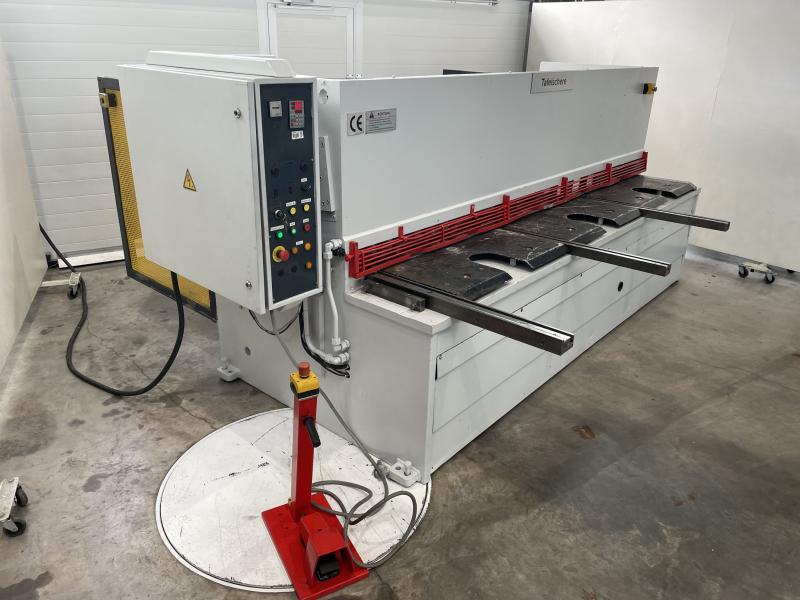 Hydr. Tafelschere, Schwingschnitt-Tafelblechschere