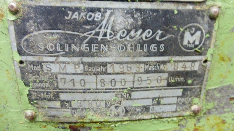 Doppelseitiger Schleif- und Polierbock für Scheiben Ø 800 mm