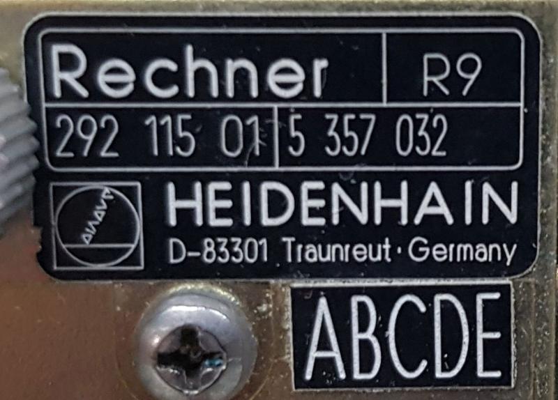 CNC Bahnsteuerung, Rechner, Steuerung