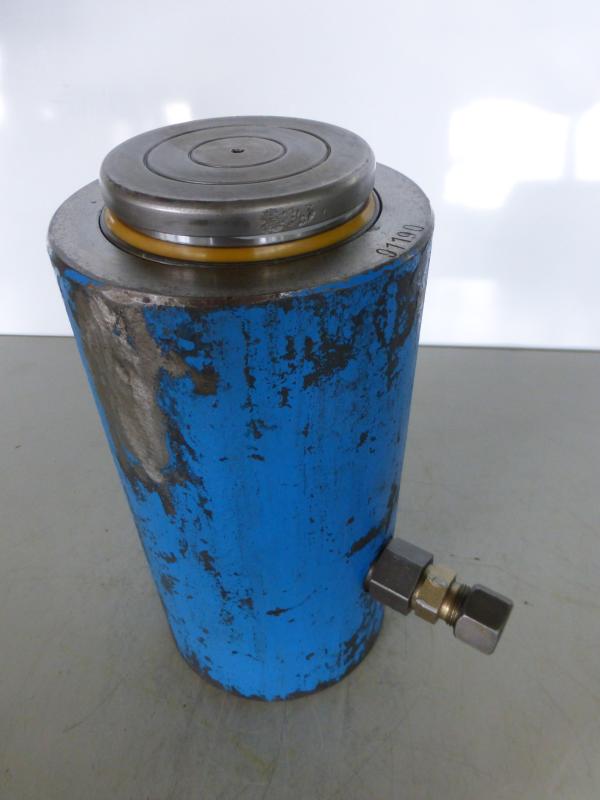 Einfachwirkender Hydraulikzylinder mit Federrückzug, Hydraulikstempel, Lukaszylinder, Maschinenheber