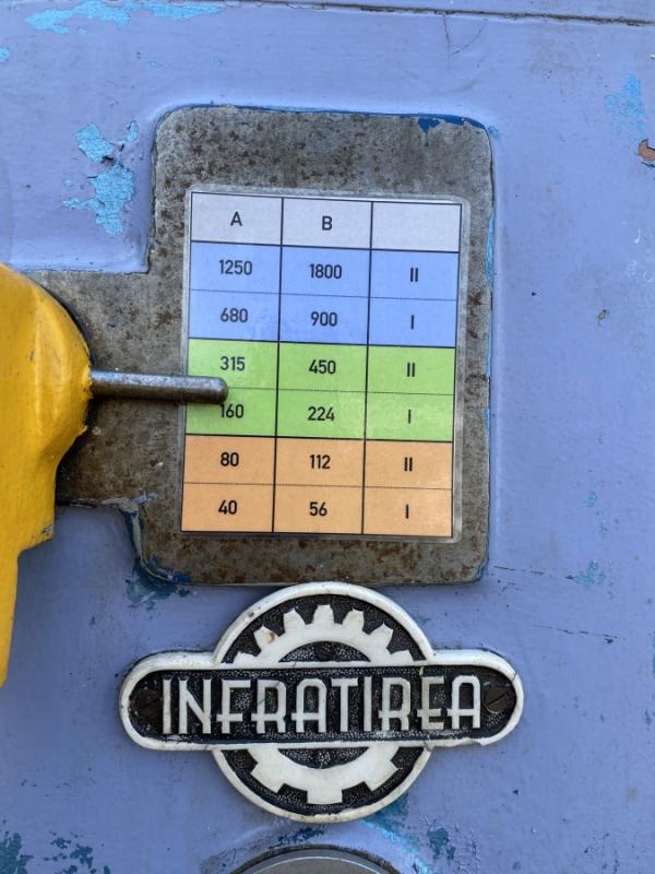 Kastenständerbohrmaschine, Getriebebohrmaschine
