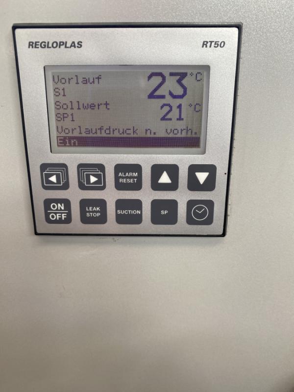 Universal Temperiergerät mit Elektroheizung und Anschlüssen für Fremdkühlung