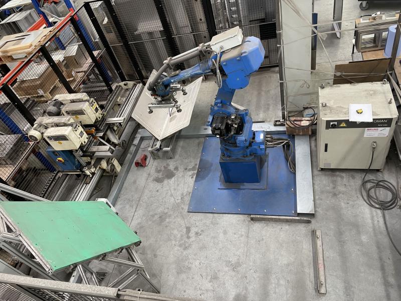 6-Achsen Industrieroboter, Stanzroboter für Blechtafeln