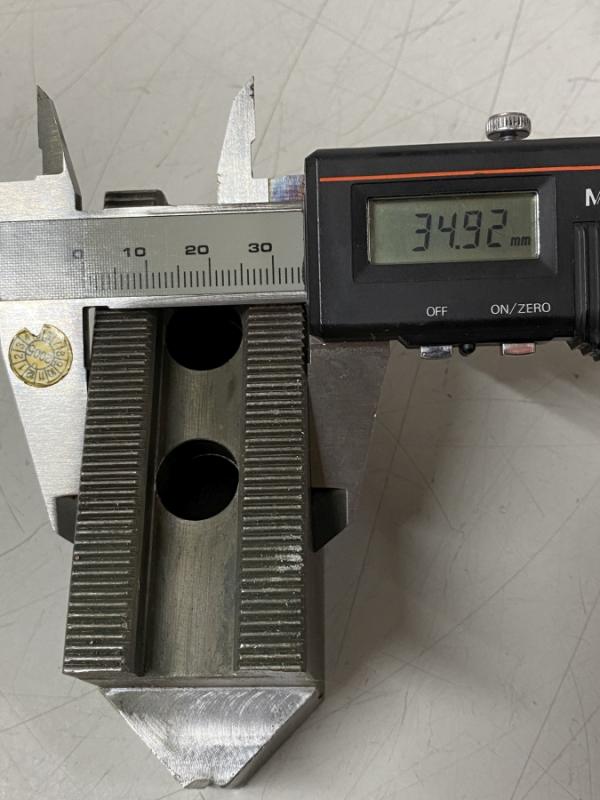 4 Satz Aufsatzbacken, Futterbacken für 3-Backen Kraftspann-Drehfutter