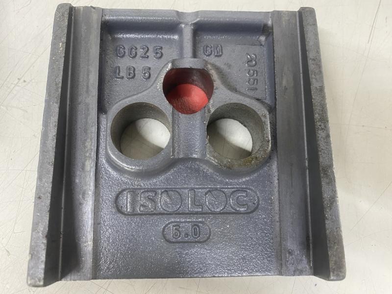 4 Stück Maschinenfüße mit Einstellkeil, Präzisionskeilschuhe