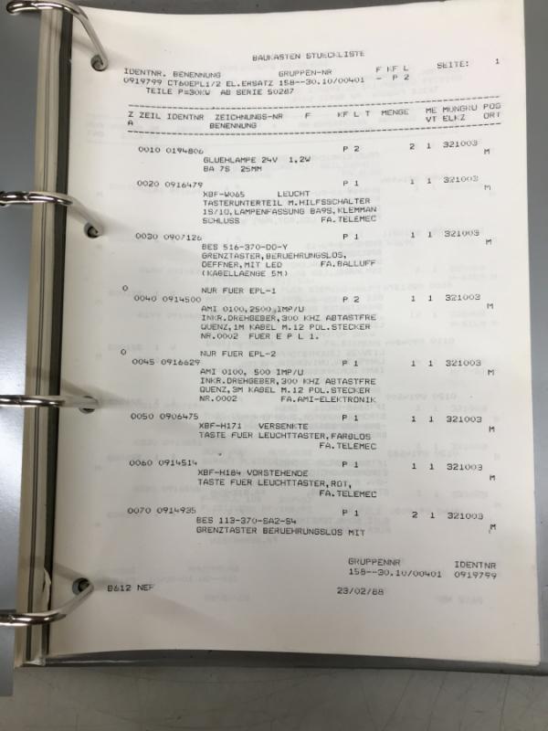 Elektro-Betriebsanleitung, Bedienungsanleitung, Handbuch, Anleitung, Operation Manual, für CNC Drehmaschine