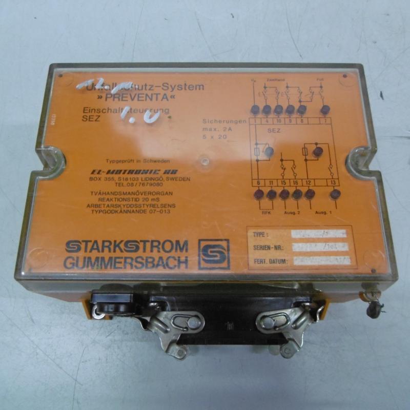 Pressen Sicherheitssystem, Sicherheitsmodul, Einschaltsteuerung für 2-Hand Überwachung