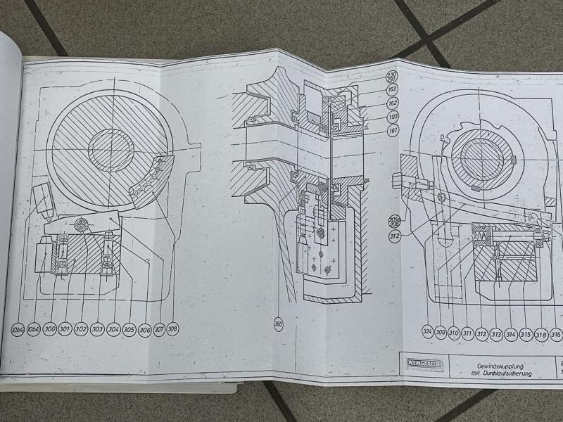 Bedienungsanleitung bzw. Technische Infos für eine Exzenterpresse