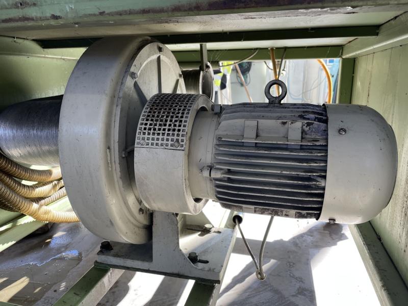 Durchlauftrockner für Flachmaterial, Blechtafeln, Bleche, Kunststoffplatten, Kunststoffe Platten usw