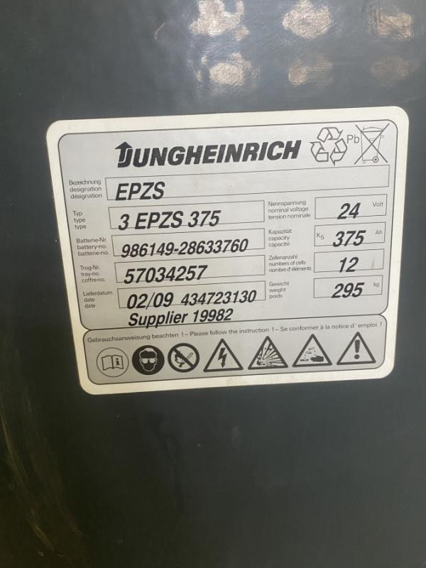 Elektro - Gehstapler, Deichselstapler, Traglast 1400 kg, Hubhöhe 3200 mm