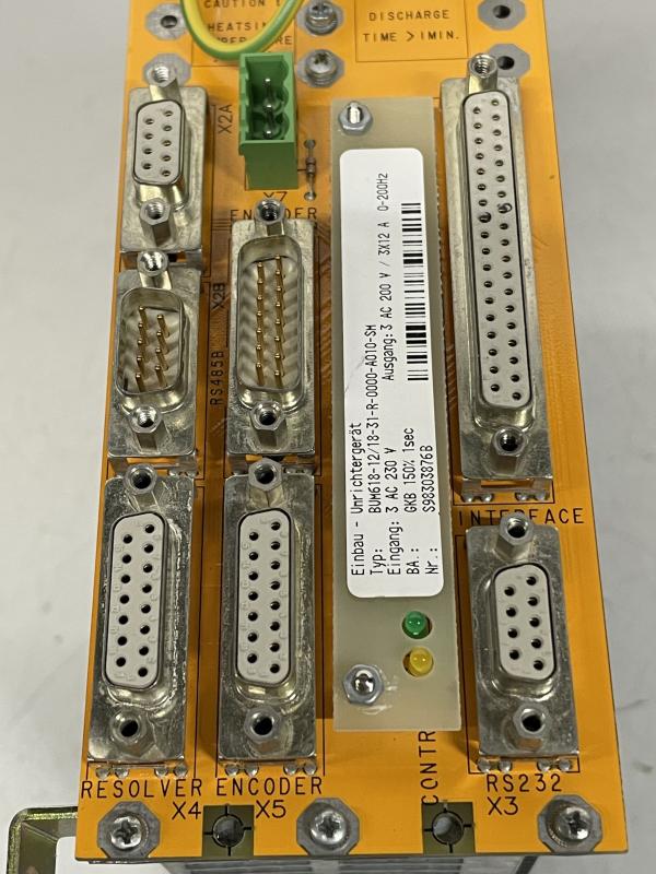 Defekter Wechselstromrichter, 3 Phasen AC-Servoantrieb, Servosteller, Servoumrichter, Antriebsregler