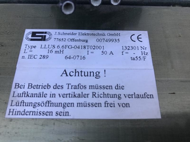 1 Phasen Netzdrossel, Drosselspule, EMV- Filter, Kommutierungsdrosseln, Induktivität, Drossel für PV Anlagen