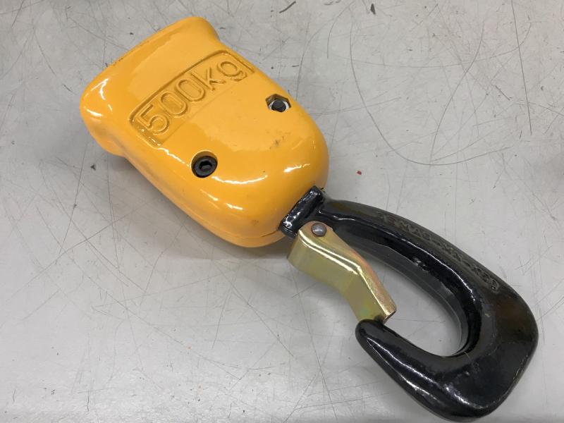 Kranhaken, Hubflasche, Unterflasche für Kettenzug Lasthaken, 2-strängig