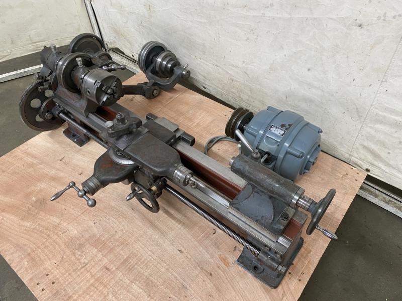 Antike Mechaniker Drehmaschine, Oldtimer für Ausstellung