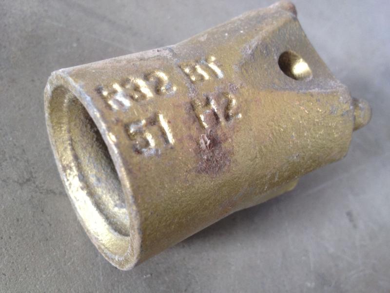 Bohrkrone, Ankerbohrkrone für Brunnenbohrgerät, Anchor Systems, Imlochhammer Bohrkrone
