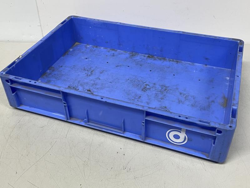 Gebrauchte Kunststoff Lagerkästen, Lagerbehälter, Sichtlagerkästen mit Stapelsockel, Stapelboden