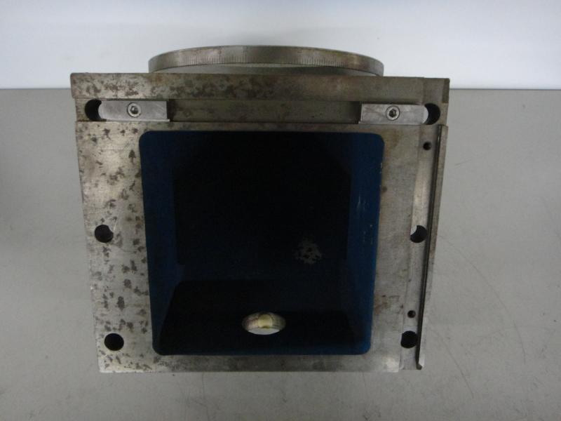 Winkeltisch mit Einbaurundtsich für Fräsmaschine, Rundteiltisch mit Skala zum direkten Teilen