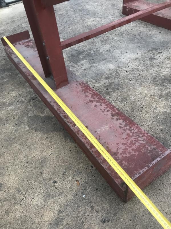 Doppelseitiges Kragarmregal  für Stangenware