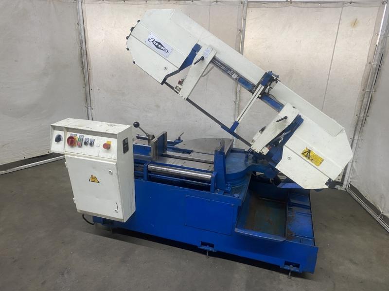 Horizontal-Gehrungsbandsäge in Schwenkbügelausführung