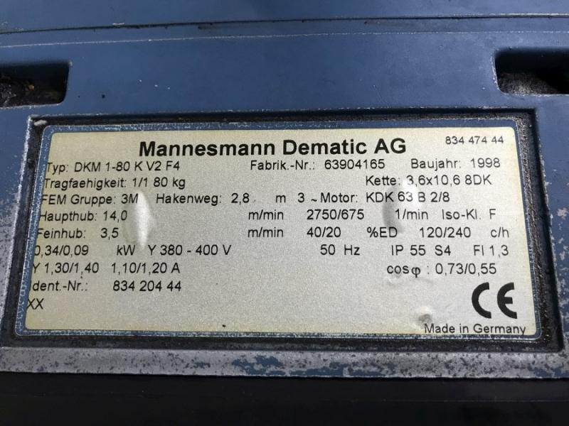 E-Kettenzug Kran