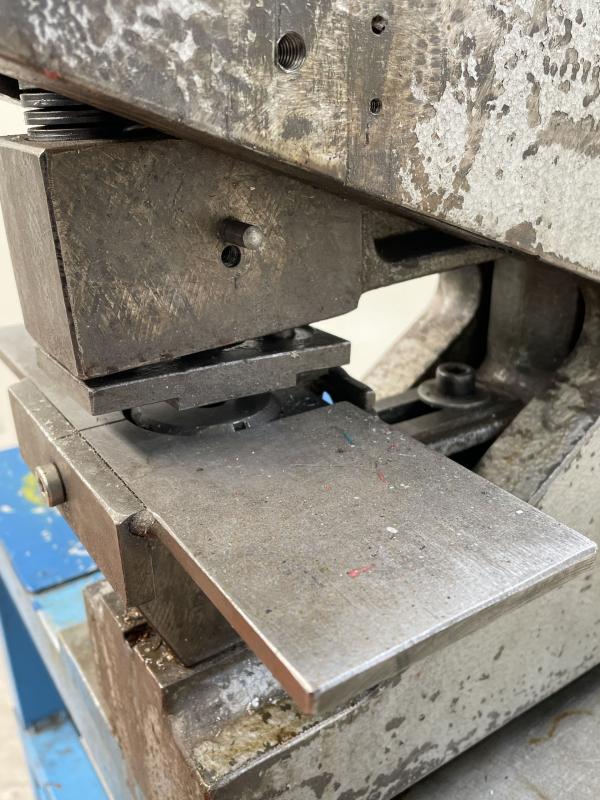 Hydraulikstanze, Stanzgestell für den Einsatz von Stanzeinheiten, Hydr. Lochstanze, Hydraulikpresse