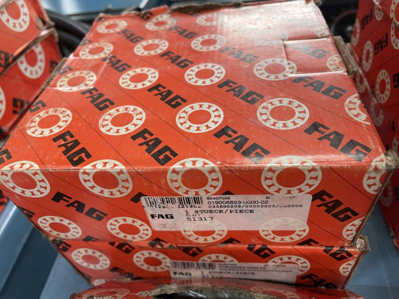 Axiallager, Axial-Rillenkugellager, Axialkugellager, 51317, Wälzlager, Kugellager -- 85-150-49