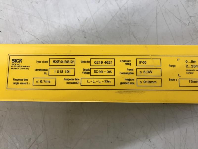 Mehrstrahl- Sicherheits- Lichtschranke M 2000 extended version