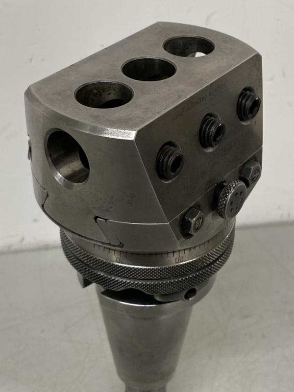 Universal Plan- und Ausdrehkopf, passend für DECKEL mit MK4 / SK 40 - S20x2