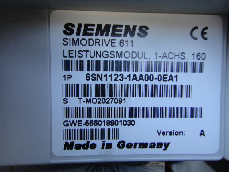 Antriebsregler, Frequenzumrichter, Leistungsmodul Simodrive 611
