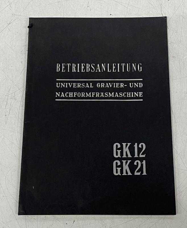 Bedienungsanleitung, Betriebsanleitung