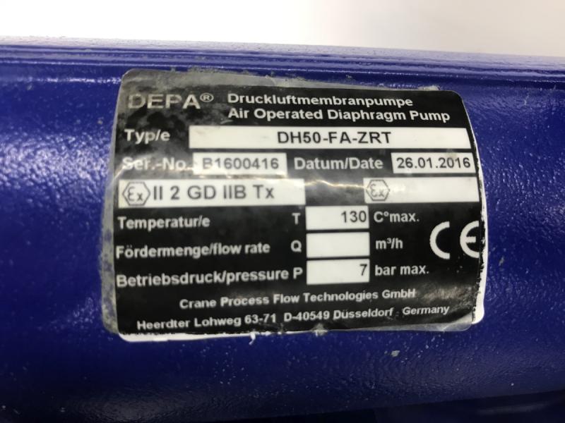 Doppelmembranpumpe mit Druckluftantrieb Druckluft-Membranpumpe, Zweifachpumpe Doppelmembranpumpe mit Druckluftantrieb Druckluft-Membranpumpe, Zweifachpumpe