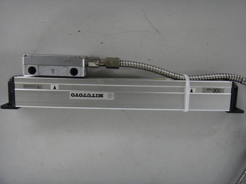 Glasmaßstab, inkrementales Längenmesssystem, Linear Scale, Maßstab mit Glaslineal für Positionsanzeige