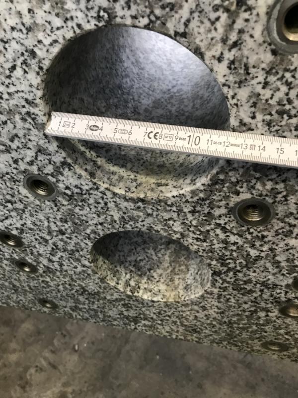 Hartgesteinplatte, Granitplatte, Granitblock Hartgesteinblock, Winkelblock