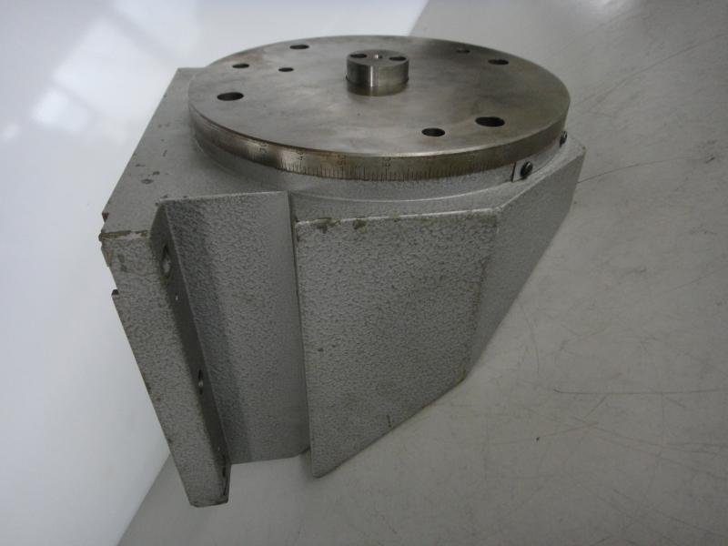 Winkeltisch mit Einbaurundtsich für Fräsmaschine, Rundteiltisch mit Skala zum direkten Teilen