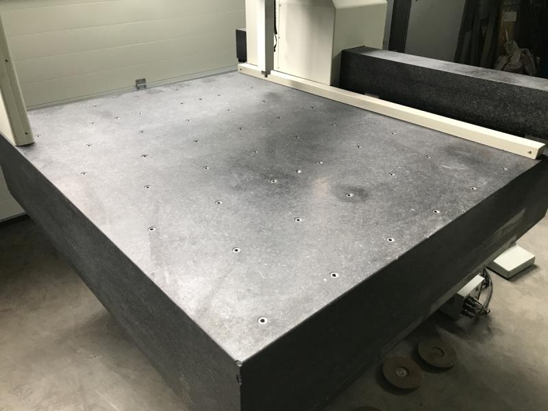 3-D Koordinaten-Messmaschine "ohne Funktion" Granit-Messplatte, Granitmessplatte, Messtisch