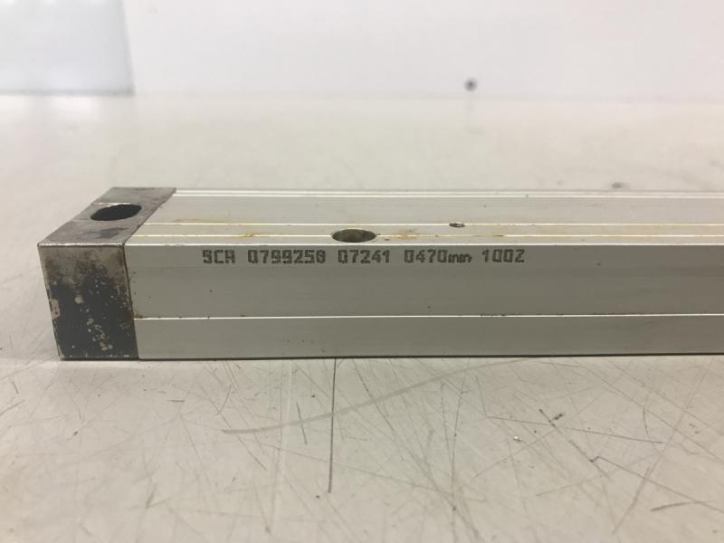 Glasmaßstab, inkrementales Längenmesssystem, Linear Scale, Linear Encoder, Maßstab mit Glaslineal für Positionsanzeige