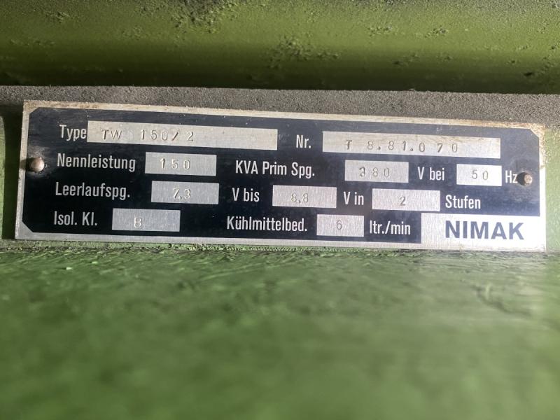 Punkt- Buckel-Schweißmaschine 150 kVA, Punktschweißmaschine, Buckelschweißmaschine