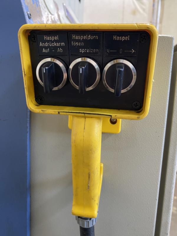 Haspel und Richtmaschine, Bandanlage für Coilverarbeitung