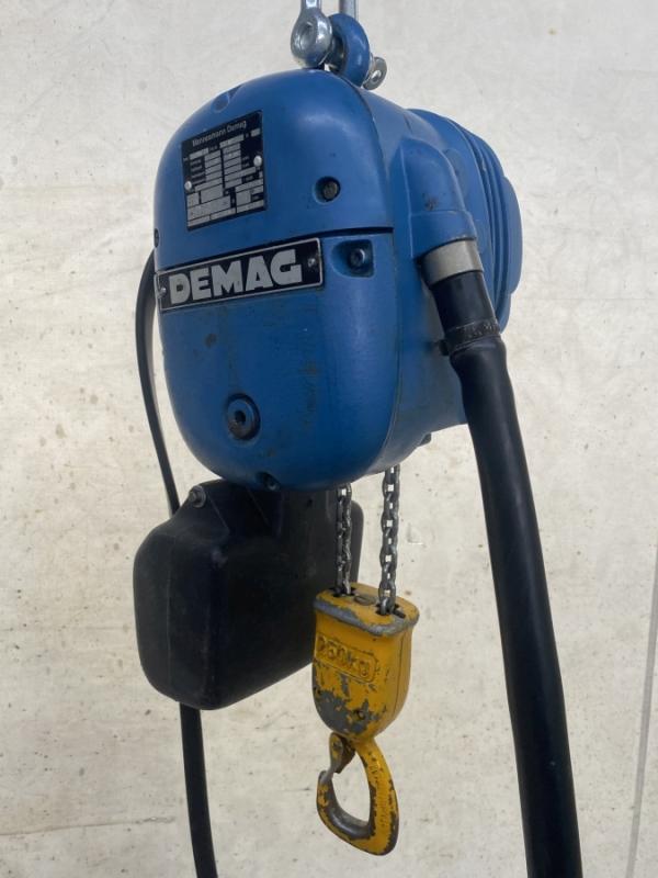 E-Kettenzug, Elektro Hubwerk, Kran 250 kg