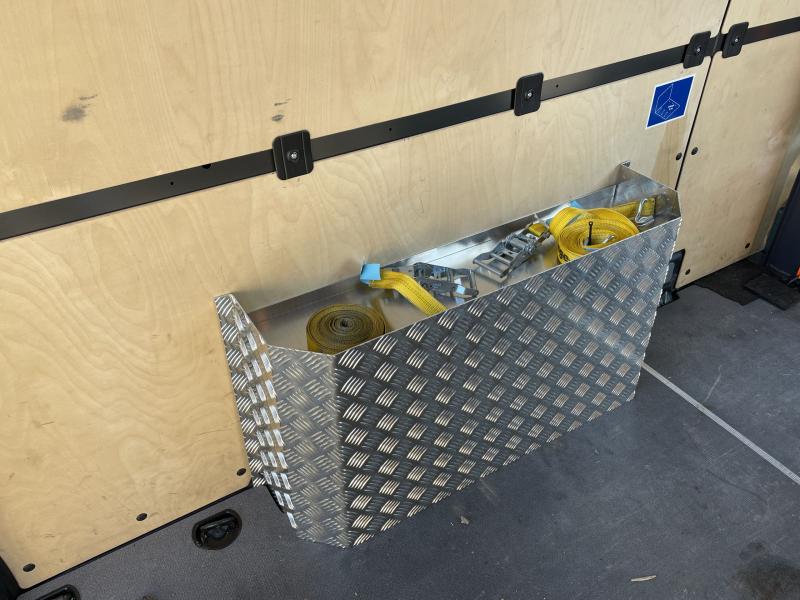 ALU Radkastenverkleidung mit Ablagefach für Transporter, Radkastenschutz