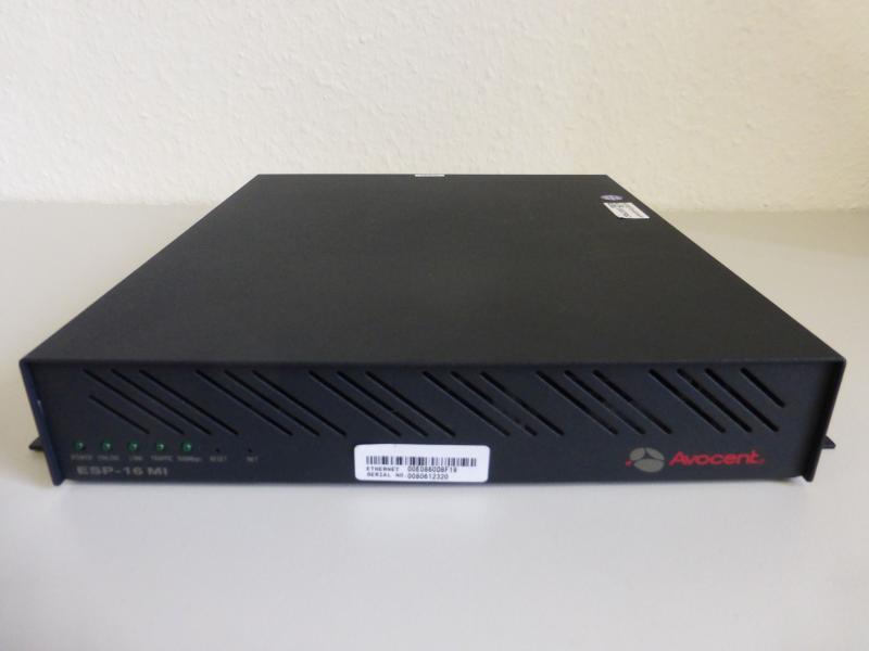 Netzwerk Hub, Switch, LAN Port Avocent ESP-16 MI / 16-Port Serial Netzwerk Hub, Switch, LAN Port Avocent ESP-16 MI / 16-Port Serial