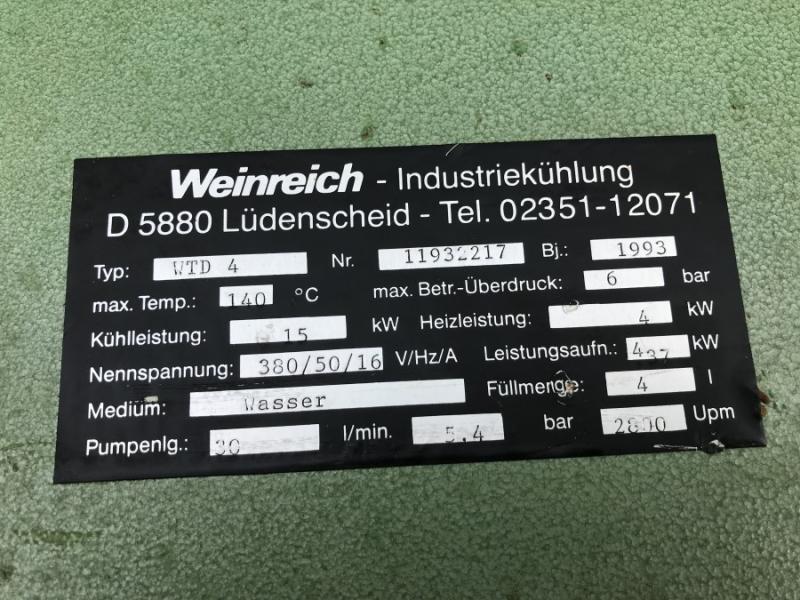 Universal Temperiergerät mit Elektroheizung und Anschlüssen für Fremdkühlung
