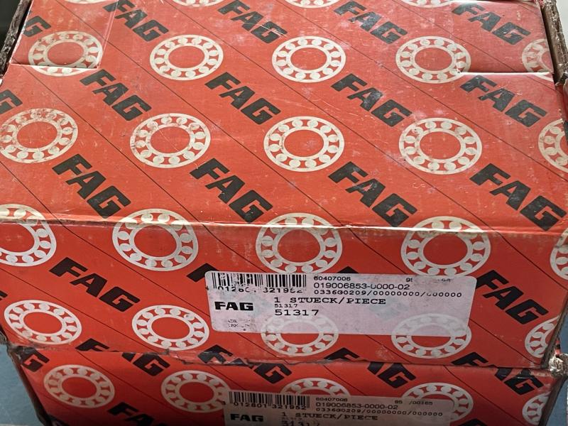 Axiallager, Axial-Rillenkugellager, Axialkugellager, 51317, Wälzlager, Kugellager -- 85-150-49