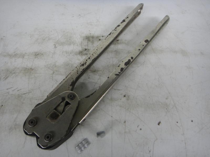 Verschlußzange für Verpackungskunststoffband Umreifungsband