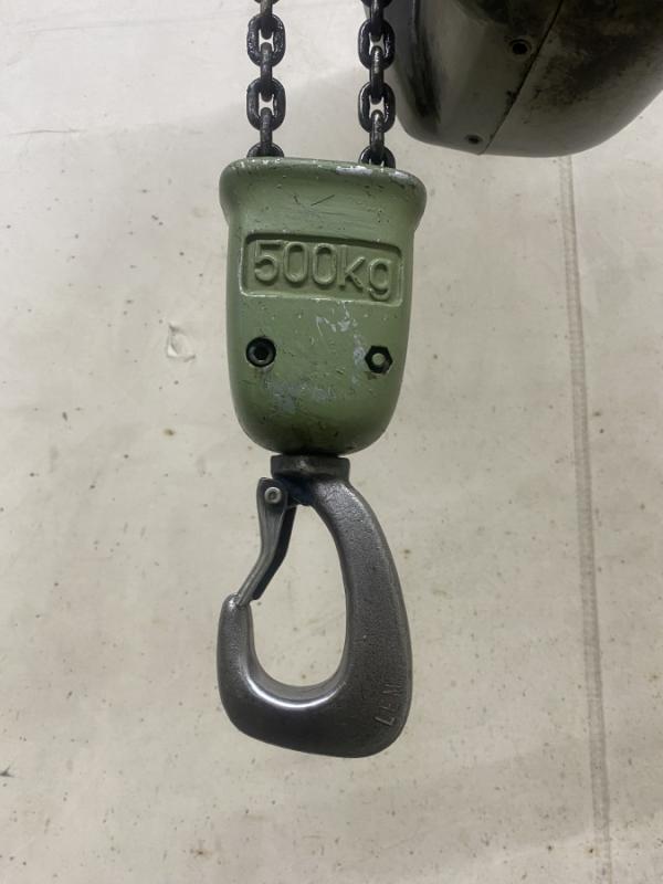E-Kettenzug, Elektro Hubwerk, Kran 500 kg
