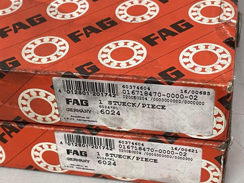 Rillenkugellager 6024, Wälzlager, Kugellager -- 120-180-28 offene Ausführung