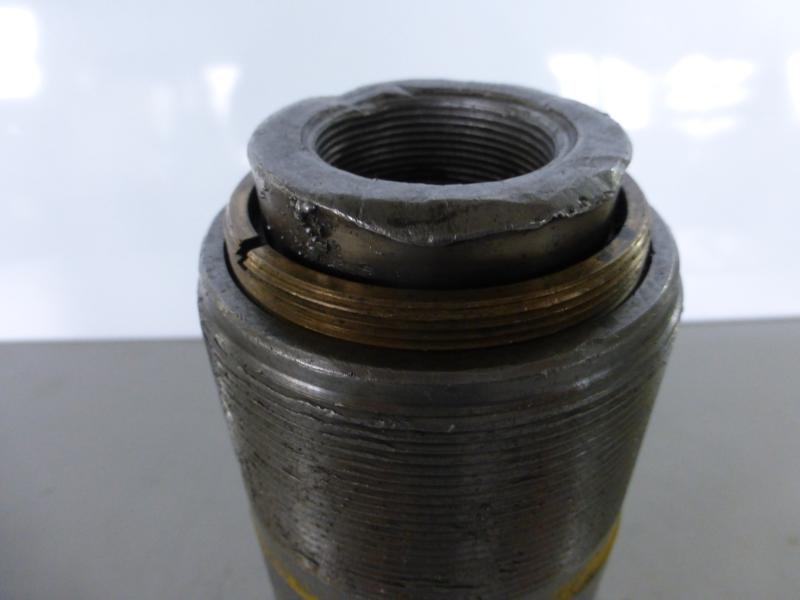 Einfachwirkender Hydraulikzylinder mit Federrückzug, Hydraulikstempel, Lukaszylinder, Maschinenheber