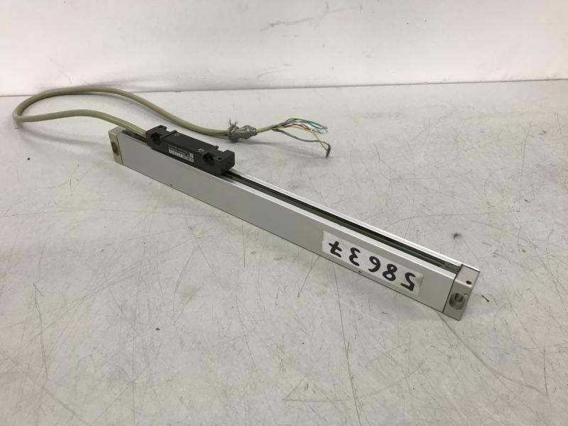 Glasmaßstab, inkrementales Längenmesssystem, Linear Scale, Maßstab mit Glaslineal für Positionsanzeige ohne Stecker