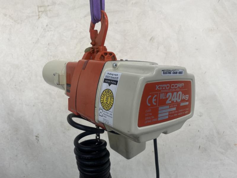 E-Kettenzug, Elektrokettenzug, Elektro Hubwerk, Kran, Manulift 240 kg