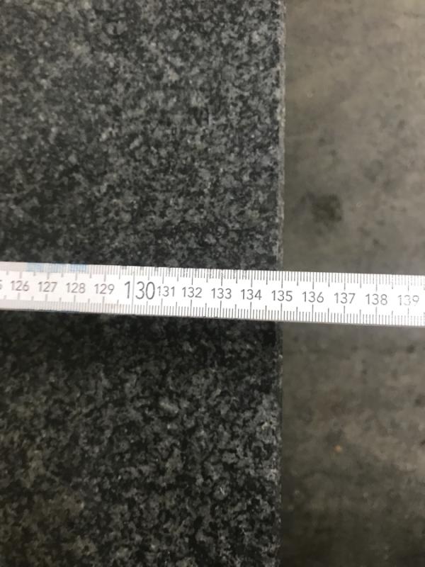 Hartgesteinplatte, Granitplatte, Granitblock, Meßwürfel, Hartgesteinblock